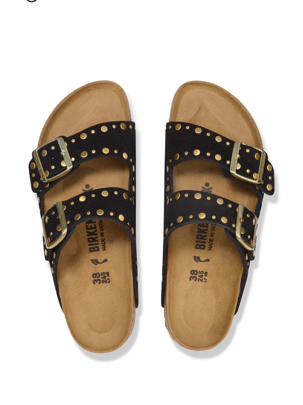Birkenstock Arizona Rivets size 40 in GUC. Barely worn. Originally $158 - Picture 4 of 13